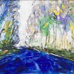 Der Weg | Malerei halb abstrakt | Atelier Franiek | Gemälde und Kunst